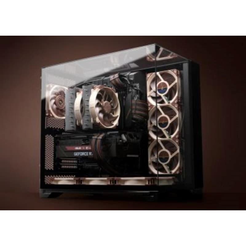 NOCTUA Chladič NH-D15 G2 LBC, 2x 140mm, LGA1851, AM5, hnedá/strieborná 6