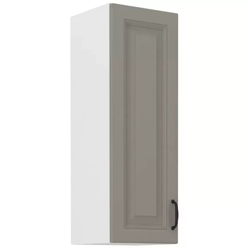 Kuchynská skrinka Stilo claygrey/biely 30g/90 1f 1