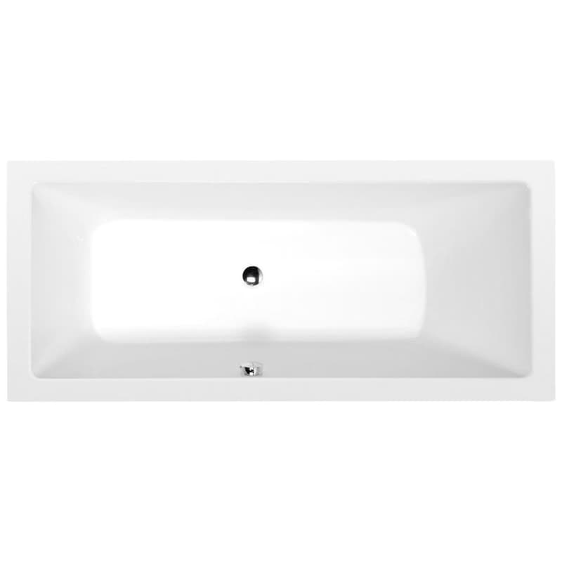 POLYSAN - MIMOA obdĺžniková vaňa 170x80x39cm, biela 71713