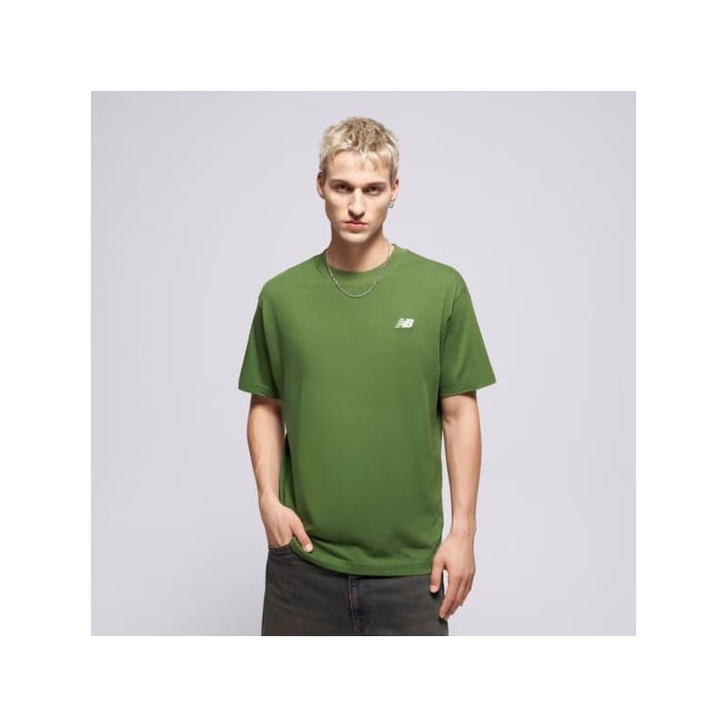 New Balance Sport Essentials Cotton Tričko Zelená EUR L 1
