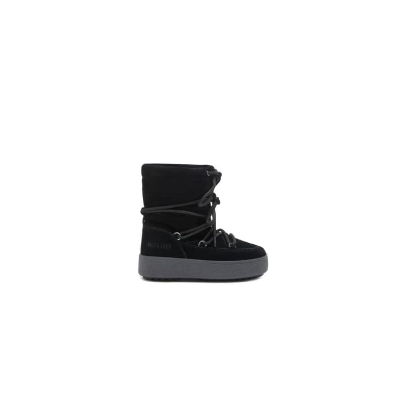 Dievčenské členkové zimné topánky MOON BOOT JTRACK SUEDE, 003 black 1