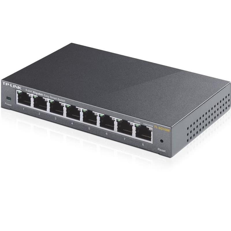 TP-Link TL-SG108E 8x Gb Fanless Easy Smart Switch 2