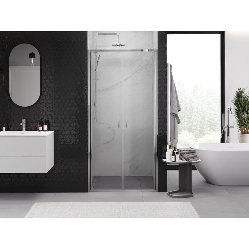 MEXEN - Exo sprchové dvere krídlové 70, transparent, chróm 814-070-000-01-00 2