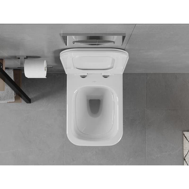 MEXEN/S - ELIS WC misa rimless + sedátko 39070100, biela 30910700 5