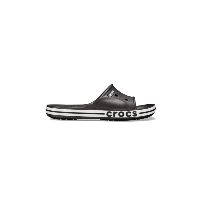 Šlapky (plážová obuv) CROCS Bayaband Slide U black white 1