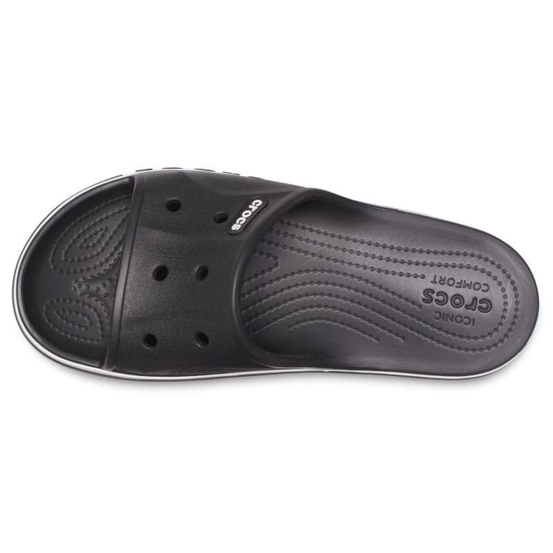 Šlapky (plážová obuv) CROCS Bayaband Slide U black white 3