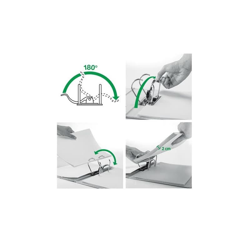 LEITZ Mobilný zakladač 180° Active UrbanChic, 82 mm, červená 4