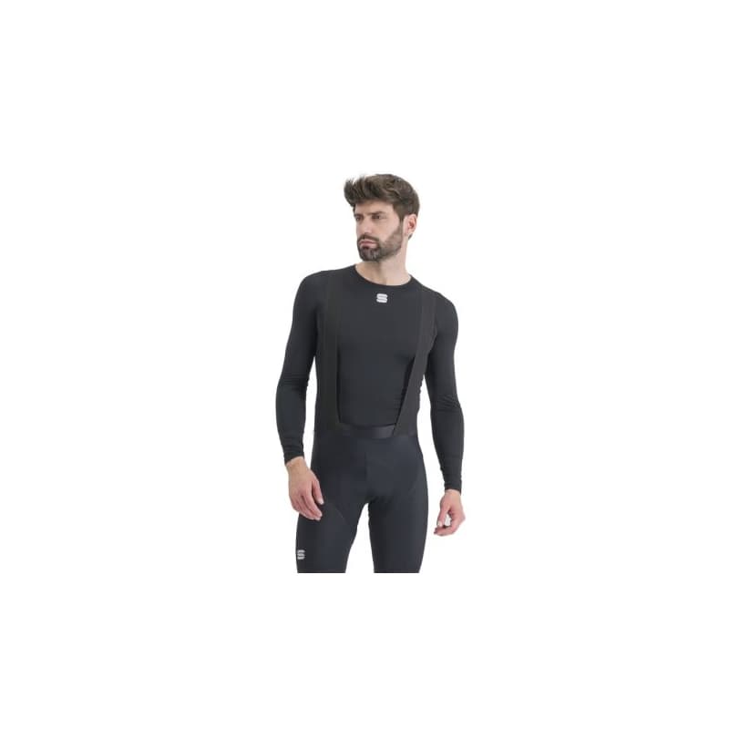 Pánske termo tričko s dlhým rukávom SPORTFUL Midweight layer tee long sleev, black 1