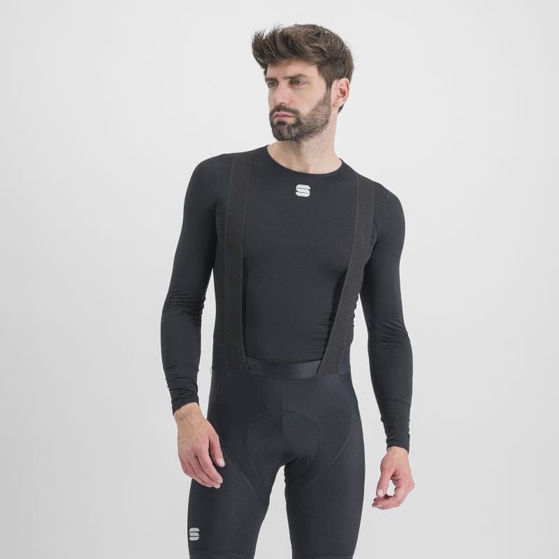 Pánske termo tričko s dlhým rukávom SPORTFUL Midweight layer tee long sleev, black 2