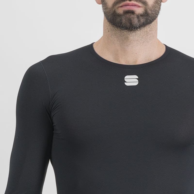 Pánske termo tričko s dlhým rukávom SPORTFUL Midweight layer tee long sleev, black 4