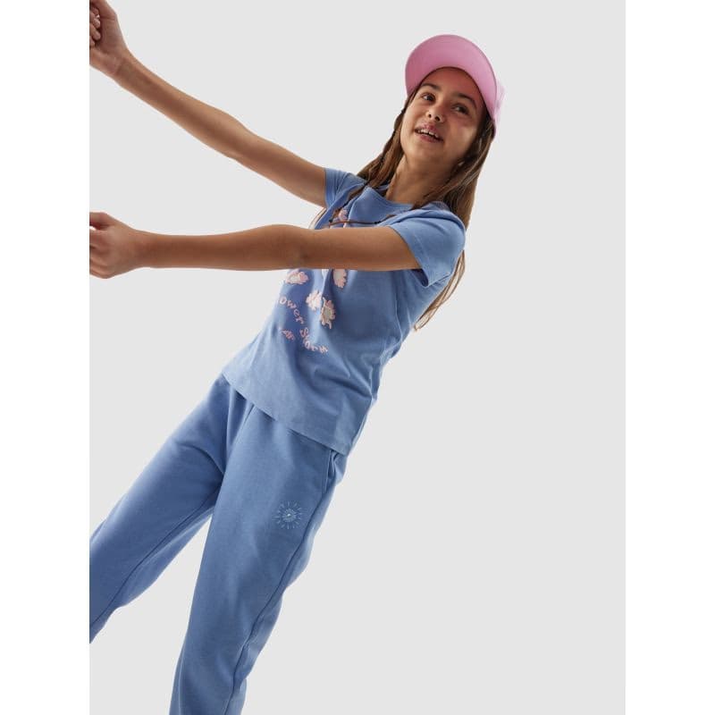 Dievčenská šiltovka 4F JUNIOR BASEBALL CAP-4FJWSS24ACABF246-56S-LIGHT PINK 5