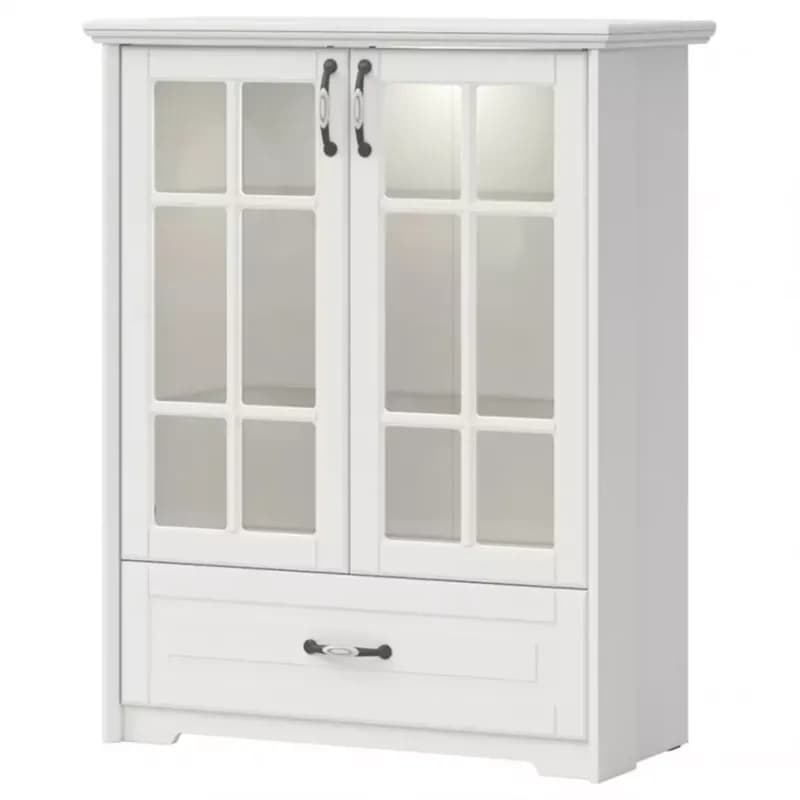 Vitrína Evergreen EG-K21S polar pine/ivory 1
