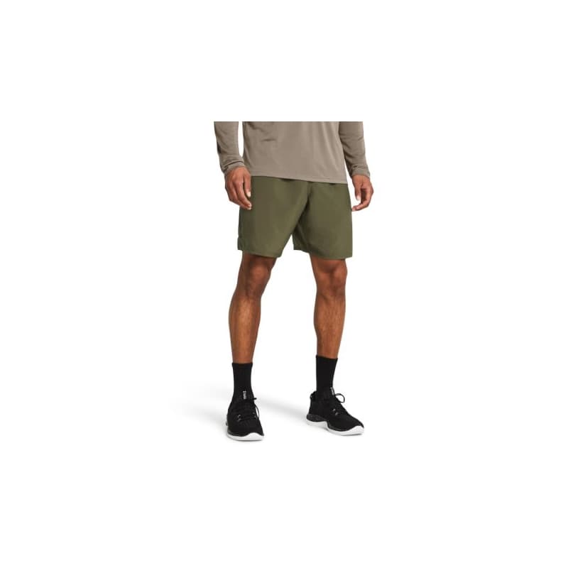 Pánske tréningové kraťasy UNDER ARMOUR UA Tech Woven Wordmark Short-GRN