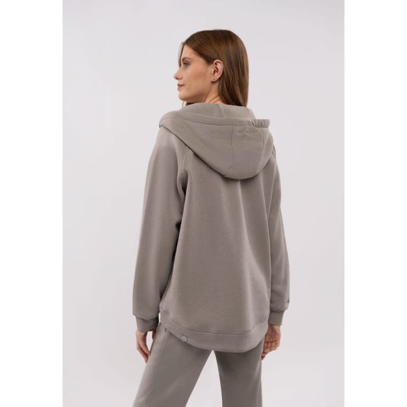 Dámska zateplená mikina so zipsom VOLCANO TIFFI-102-BEIGE 4