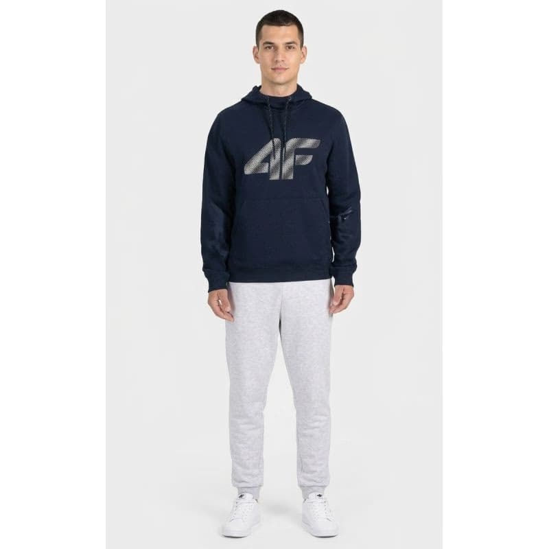 Pánska mikina s kapucňou 4F SWEATSHIRT M2548-31S-NAVY 2