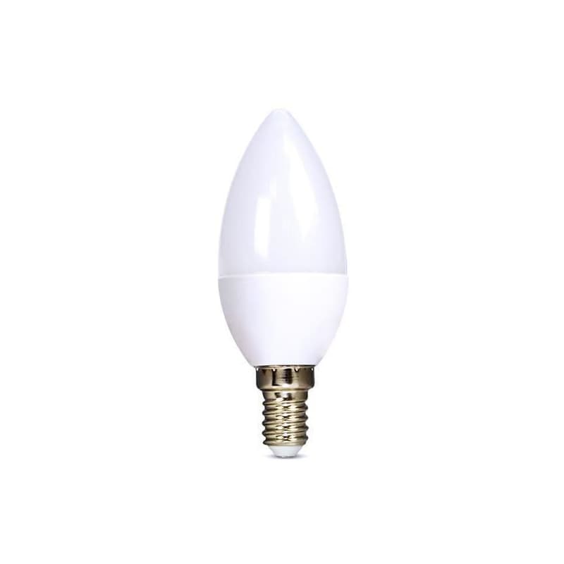 Solight LED žiarovka, sviečka, 6W, E14, 3000K, 510lm