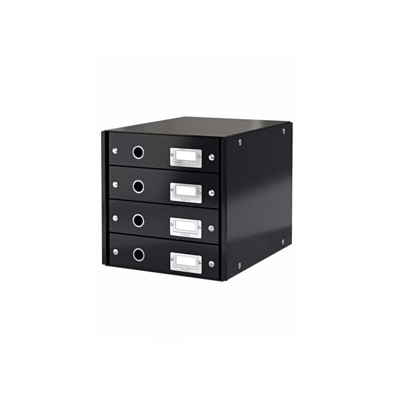 LEITZ Zásuvkový box Click&Store, 4 zásuvky, čierna 1