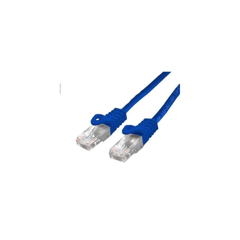 C-TECH kábel patchcord Cat6, UTP, modrý, 0, 25m 1
