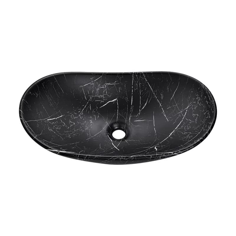 ArtCom Keramické umývadlo LENA MB2 | čierny mat 60 cm 3