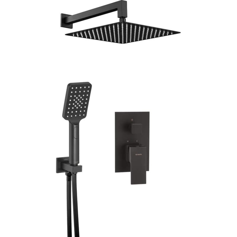 DEANTE DEANTE - Anemon čierna - Sprchový set pod omietku NAC_N9MP 1