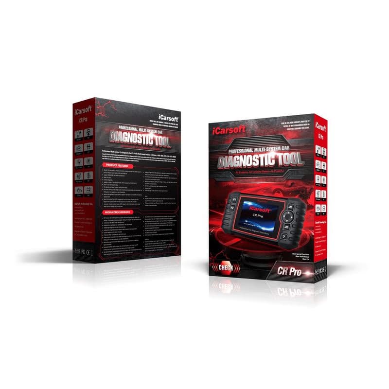 Diagnostika iCarsoft CR Pro - profesionálny diagnostický nástroj pre multi-brand vozidlá - multi 6