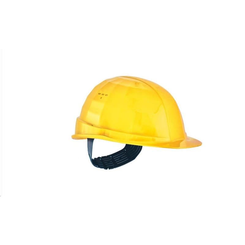 LAS Prilba PE, plast 6b UNI S 17 žltá 1
