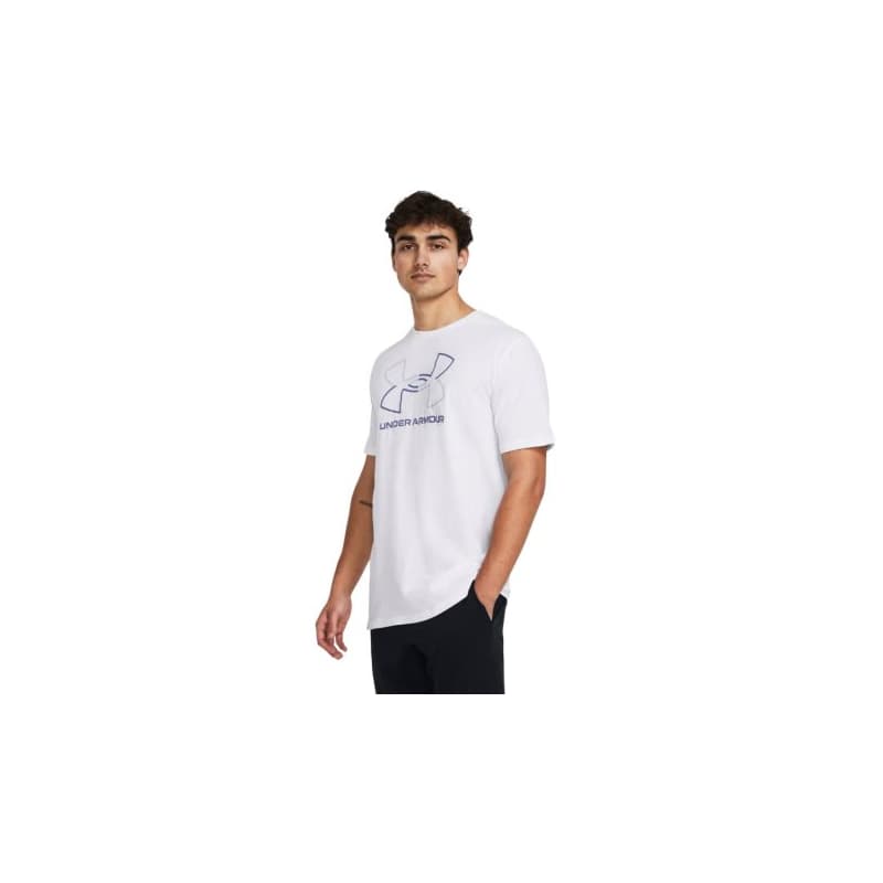 Pánske tričko s krátkym rukávom UNDER ARMOUR UA GL FOUNDATION UPDATE SS-WHT