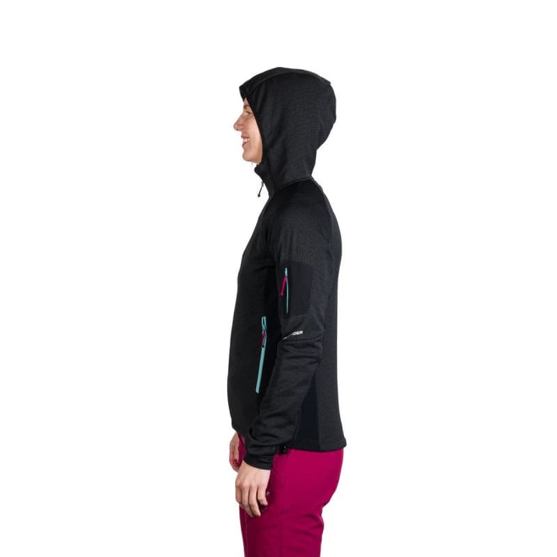 Dámska turistická mikina so zipsom NORTHFINDER DARLA-270blackblack 4