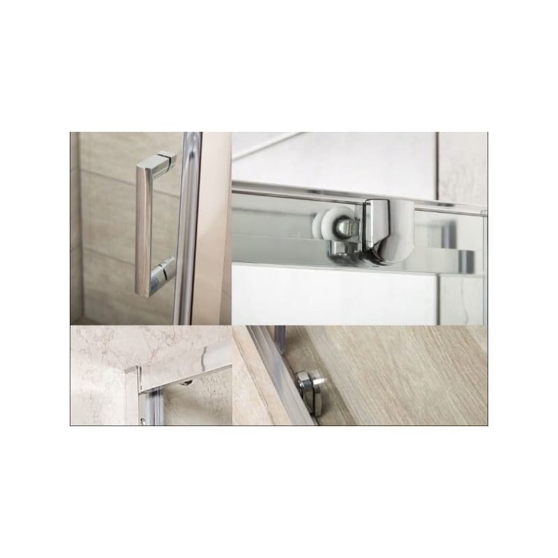 KERRA - Sprchové dvere 100 cm Zoom (priehľadné) 5907548108876 3