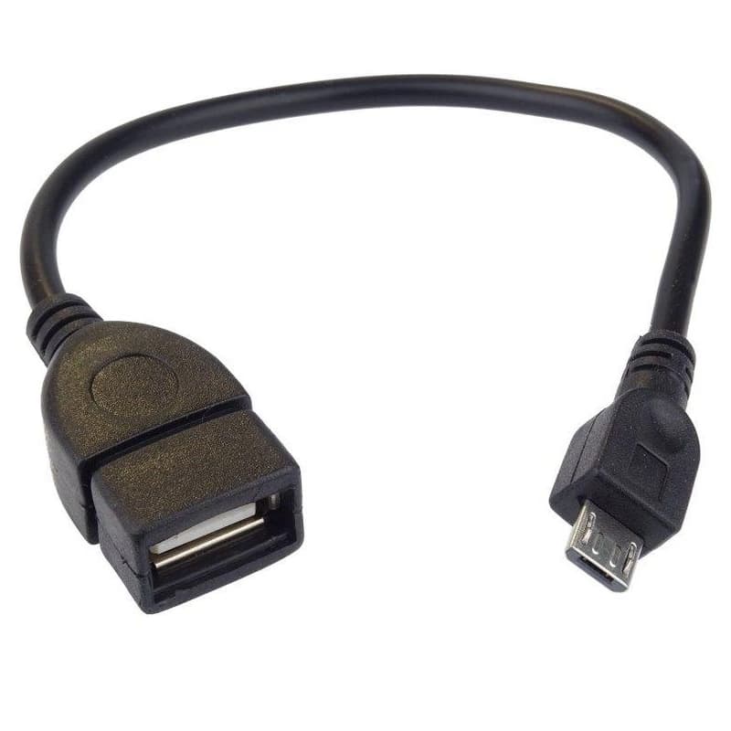PremiCord USB kab redukcia A/fem-MicroUSB/mal20cm 1