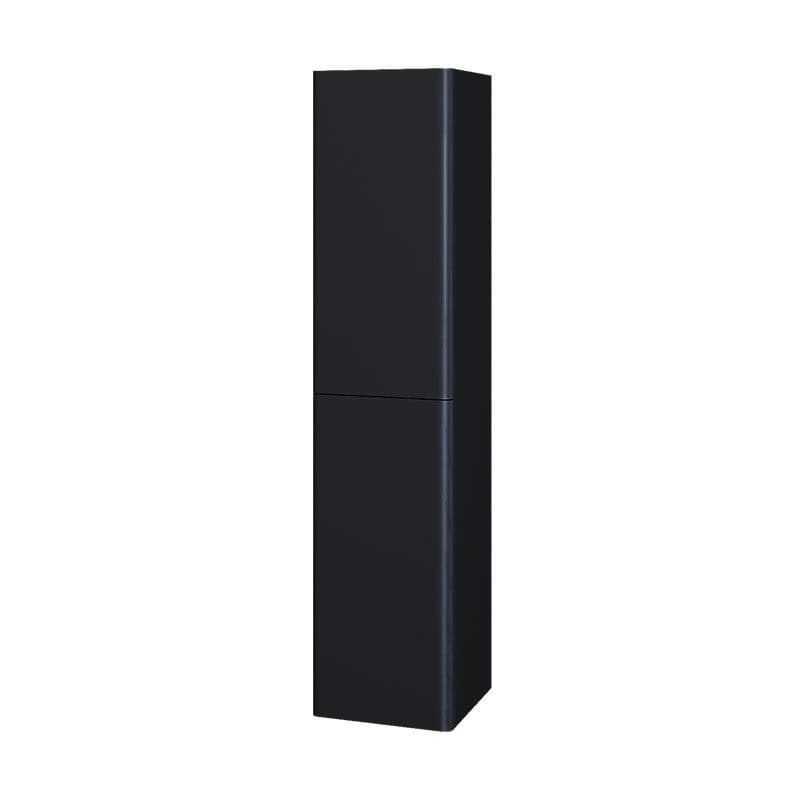 Mereo Siena, kúpeľňová skrinka 155 cm vysoká, L/P, čierna mat CN444LP