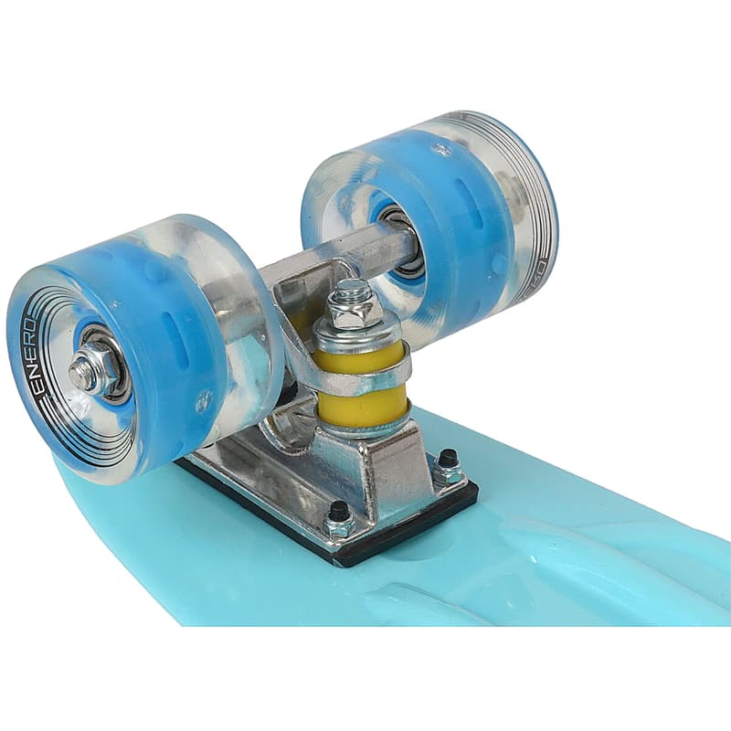 Pennyboard ENERO BABY BLUE, 56 cm s LED kolieskami 5