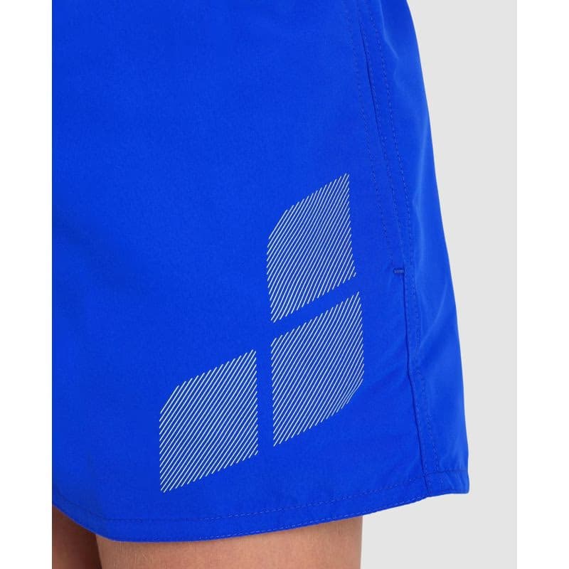 Juniorské plavky ARENA BOYS BEACH SHORT LOGO R Blue 6