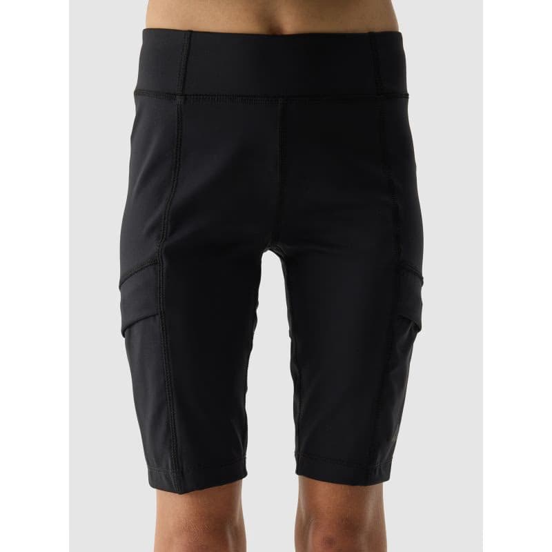 Dievčenské turistické kraťasy 4F JUNIOR SHORTS FNK-4FJWSS24TFSHF436-21S-BLACK 2