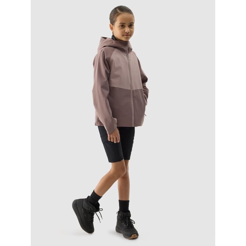Dievčenské turistické kraťasy 4F JUNIOR SHORTS FNK-4FJWSS24TFSHF436-21S-BLACK 6