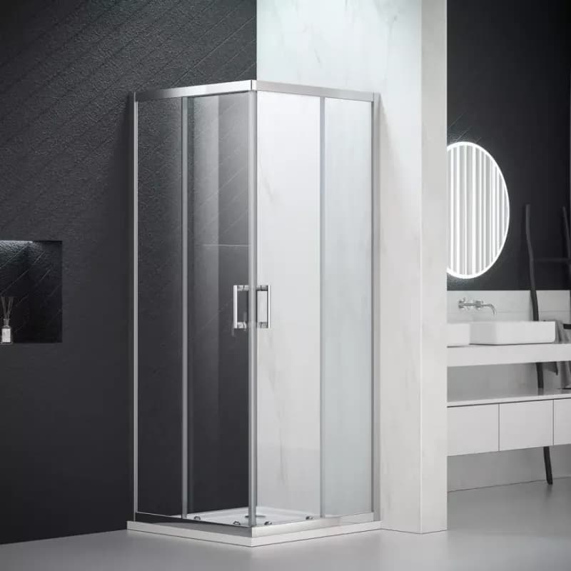 Sprchový kút Point 90x90x190 chróm 1