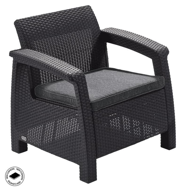 KETER Záhradný set GREEK REST | grafit 6