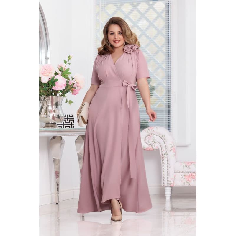 Elizabeth Collection Staroružové zavinovacie šaty Veľkosť: L 1