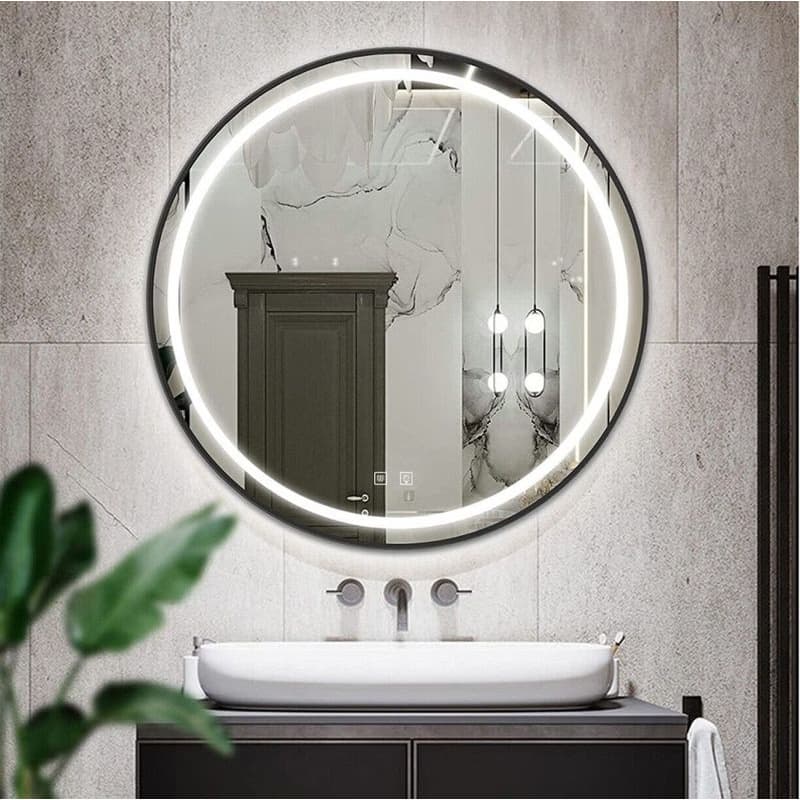 REA - Zrkadlo LED 90cm MMJ Black HOM-05515 4