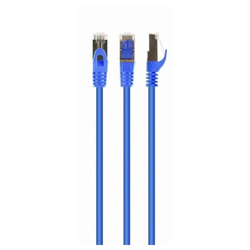 GEMBIRD S/FTP Cat. 6A LSZH patch cord modrý 2m