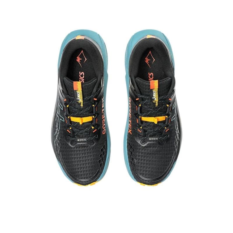Pánska bežecká trailová obuv ASICS Gel Trabuco 13 GTX M black atlantis blue 3