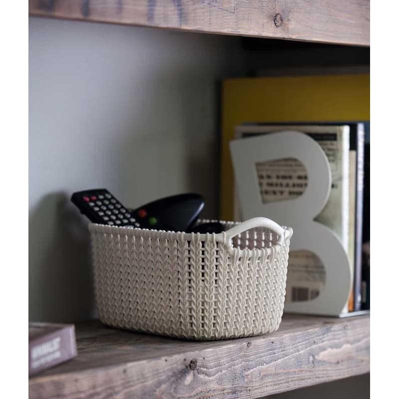 CURVER Košík KNIT 8l | krémová 4