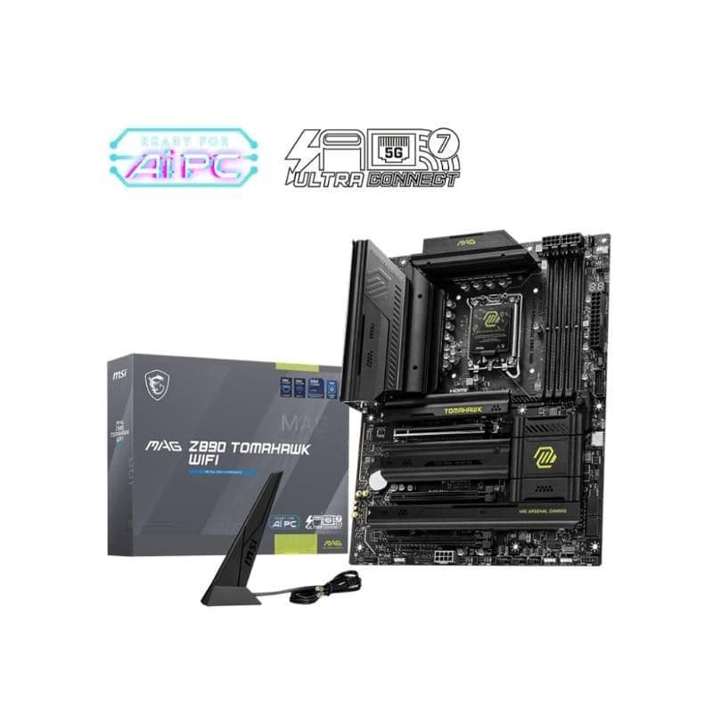 MSI MB Sc LGA1851 MAGA Z890 TOMAHAWK WIFI, Intel Z890, 4xDDR5, 1xHDMI, 2xUSB4, WI-FI 1