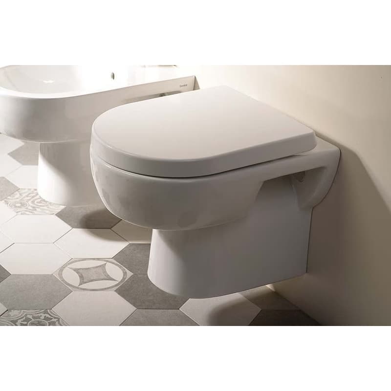AQUALINE - MODIS závesná WC misa, 36x52cm, biela MD001 4