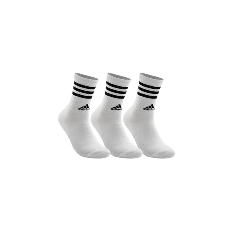 Ponožky ADIDAS 3S C SPW CRW 3P WHITE BLACK 1