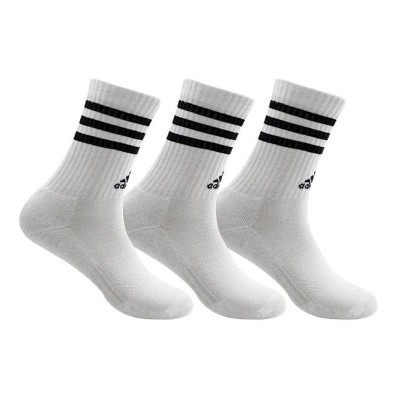 Ponožky ADIDAS 3S C SPW CRW 3P WHITE BLACK 2