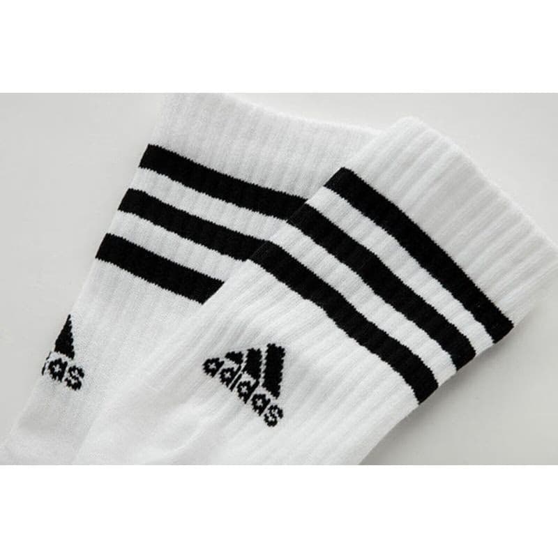 Ponožky ADIDAS 3S C SPW CRW 3P WHITE BLACK 4