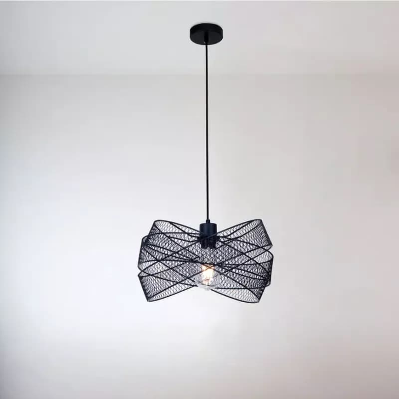 Luster 20011P BLACK E27 LW1 1