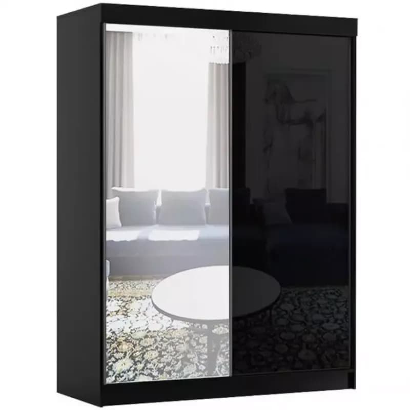 Skriňa Samba 120 cm čierna lask 1