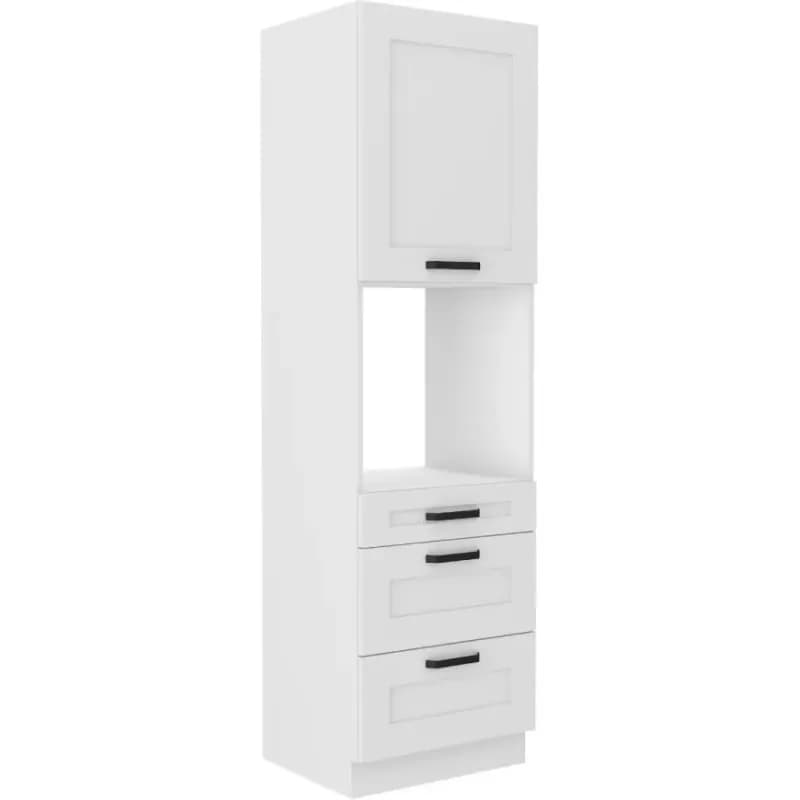 Kuchynská skrinka LUNA biela mat/biela 60dps-210 3s 1f 1